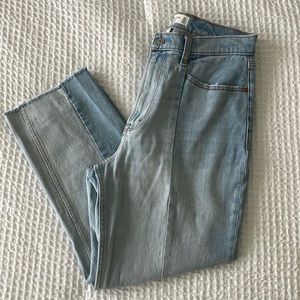 Abercrombie Curve love The Ankle Straight Ultra High Rise size 30s